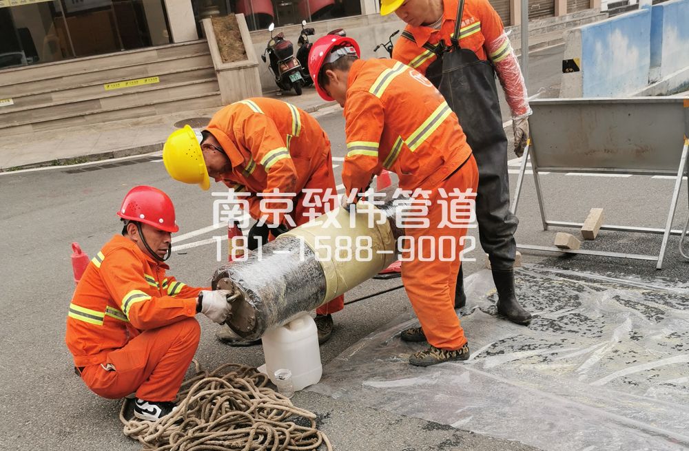 339大影壁管道修复